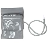 OUNONA Blutdruckmessgerät Oberarm Manschette Verstellbar mit Stabiler Armbinde Komfortables Material für Klinik und Zuhause Anwendung Mittlere Größe