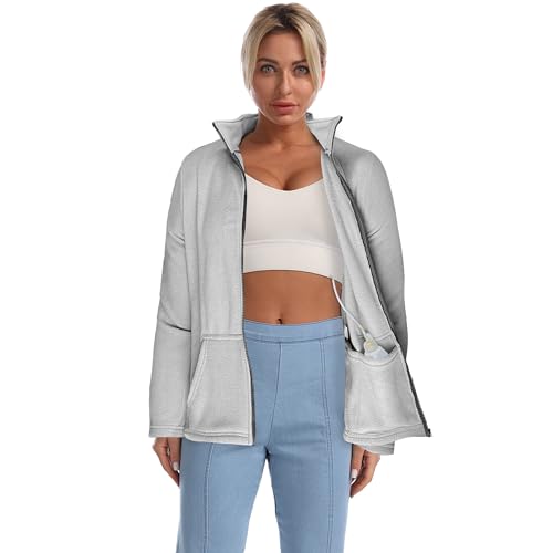 Mastectomy Zip Fleece with Drain Pockets