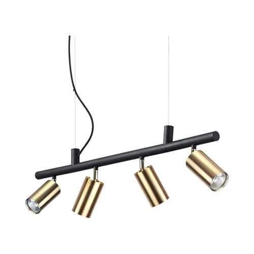 Sospensione B2 Light 0794496 luminaire suspendu noir en métal pour salon