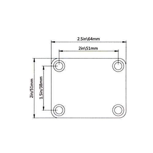 Electric Guitar Neck Plate with Screws for Replacement Electric Guitar Part for Strat Tele Guitar Black
