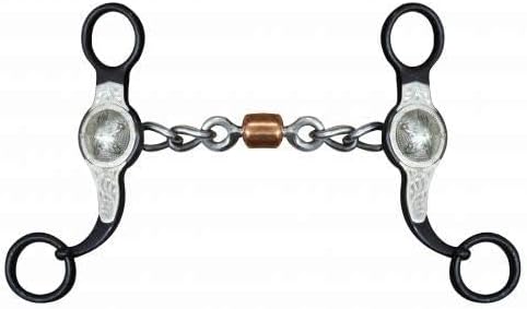 Showman 5" Chain Mouth Swivel Concho Bit