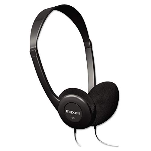 Image of Maxell Headphone 190319-1 Each | Classic wired in-ear headphone for everyday listening - compatible with 3.5mm devices, made in China