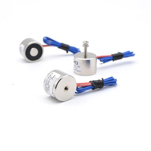 Électroaimant DC 24V D20xH15mm avec ventouse magnétique de levage 25N - 2