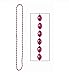 Pink Bead Necklace, Party Accessory