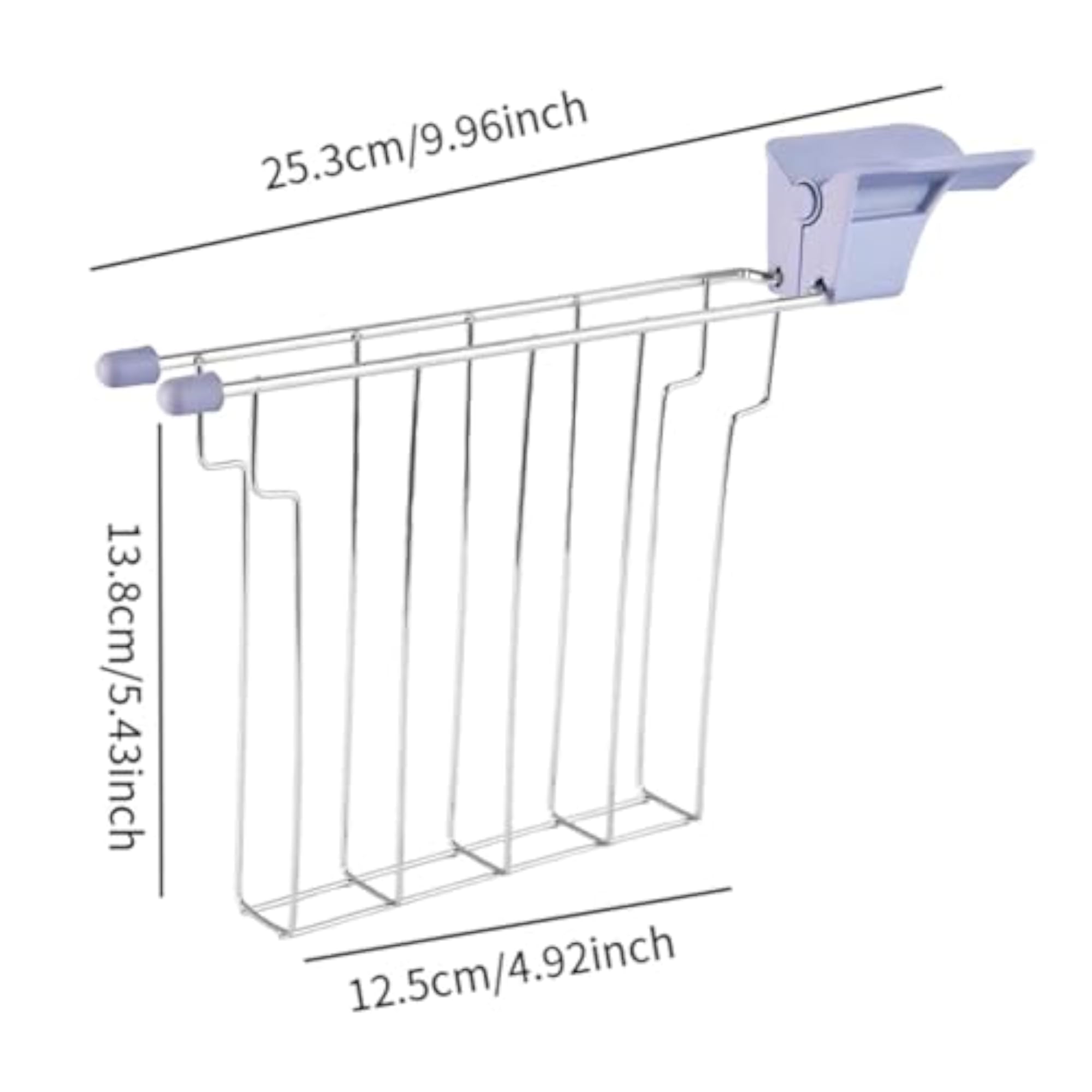 Bread Loaf Slice Holder for Grilling & Roasting