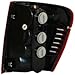TYC Left Tail Light Assembly Compatible with 1999-2002 Jeep Grand Cherokee