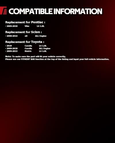 Image of Torchbeam Front Brake Calipers Set for Toyota 2009-2018 Corolla, Toyota 2019 Corolla 1.8L, Scion 2008-2014 xD, Front Left and Front Right Calipers Replace # 19P3434+19P3435