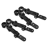 Durable et résistant : fabriqué à partir de matériaux robustes, ce connecteur offre une excellente longévité et supporte une utilisation prolongée ainsi que diverses conditions de conduite difficiles. fixation pour pare-chocs de vélo, clip de retenue pour vélo
