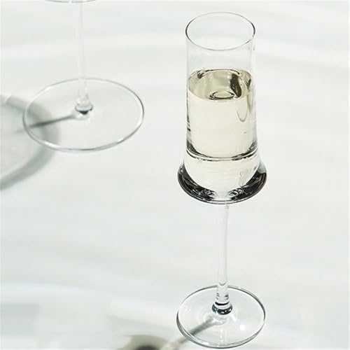 Copas de champán juego de 2 piezas el regalo de cristal perfecto para bodas y Navidad 5