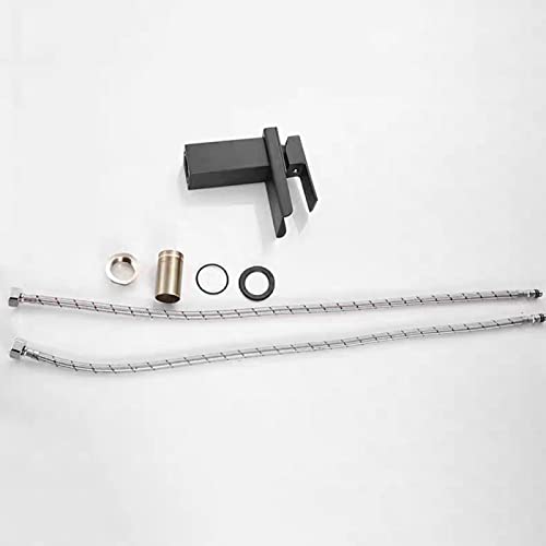 Robinet mitigeur cascade en acier inoxydable chrome durable