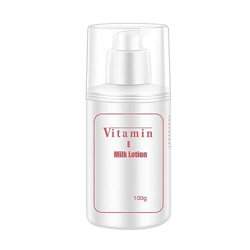Crema de Leche con Vitamina E, Loción de Leche con Vitamina E, Loción Corporal con Vitamina E, Crema Hidratante con Vitamina E, Crema Facial con Leche con Vitamina E, Crema Hidratante (1pcs)