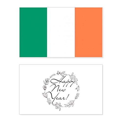 Tarjeta conmemorativa de Año Nuevo: celebra las fiestas con el orgullo de Irlanda