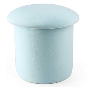 EAZBRIDGE Aufbewahrungshocker Sitzhocker Pastellblau 36x36x36 cm