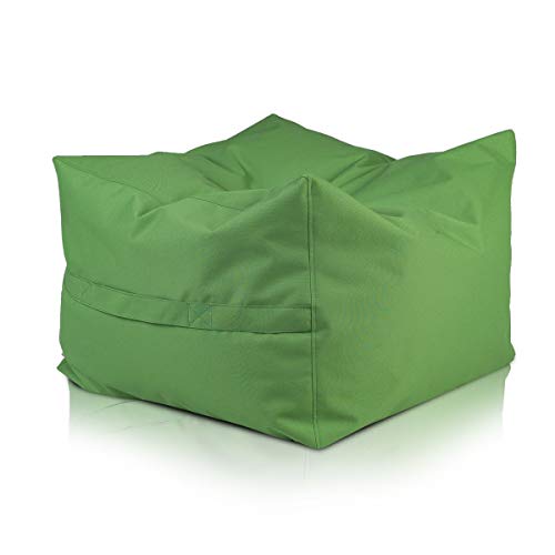 Ecopuf Cubo - Sitzhocker Sitzsack Hocker Outdoor wasserdichtes Polyester Würfel Fußhocker hochwertig und pflegeleicht… – Bild 8