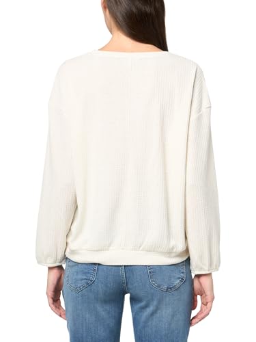 Image of Tommy Hilfiger Women's Waffle Long Sleeve Lurex Knit Sportswear Top