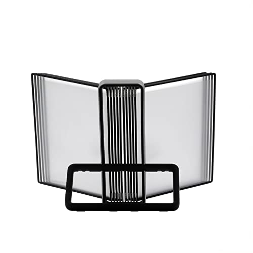 Tarifold Desktop Reference System - 10 Double-Sided Panels - 20 Sheet Capacity - Universal Size Panels (Letter-Size/A4) - Black - Veo Design (V744127) #TOP1