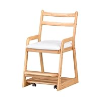 Amazon.co.jp: ISSEIKI 学習チェア【組立品】ナチュラル 幅42