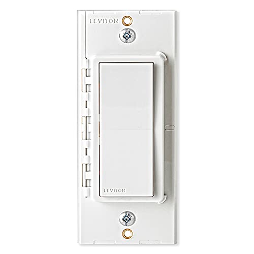 Leviton Decora Smart Wi-Fi Switch, Wire-Free, DAWSC-1BW, White by Leviton - Image 3