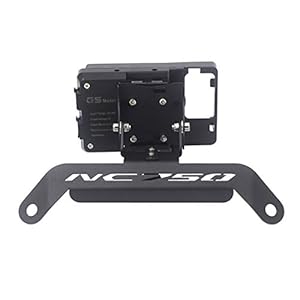 CSMDELAY Motorfiets Navigatie Beugel Mobiele Telefoon GPS Board Bracket Mobiele Telefoon Houder USB-oplader voor Honda…