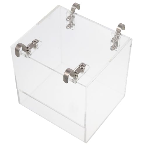 Caja de Baño para Loros de Acrílico Resistente SHERCHPRY 2