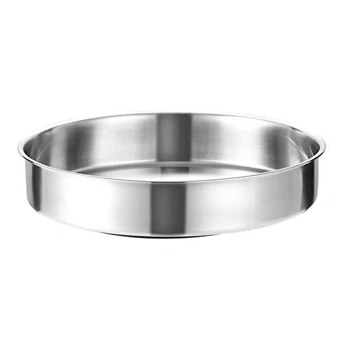 ZYYX Drehteller Gewürzregal Aus Edelstahl, 20cm Drehteller Organizer Schrankrondell Gewürzkarussel Für Schrank Küche Esstisch Kühlschrank Badezimmer Cover