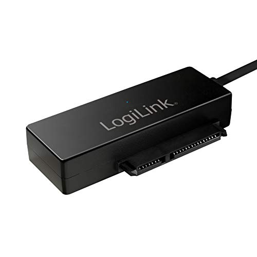 Logilink AU0050 - Adattatore Usb 3.0 A Sata 3G/6G Con Interruttore On/Off, Colore: Nero - 2