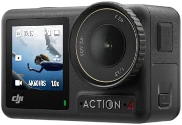 DJI Action Camera Osmo Action 4 Standard Combo + Quick Release Adapter Mount
