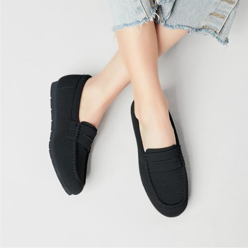 Loafers for Women Comfortable Slip on Work Flats Shoes Womens Dressy Casual Walking Shoes2