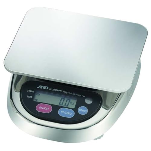 Báscula de banco compacta HL-3000LWPN 3000 lb x 1 g miniatura 1