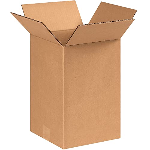 Image of BOX USA AVIDITI 8x8x11 Corrugated Boxes, Small, 8L x 8W x 11H, Pack of 25 | Shipping, Packaging, Moving, Storage Box for Home or Business, Strong Wholesale Bulk Boxes