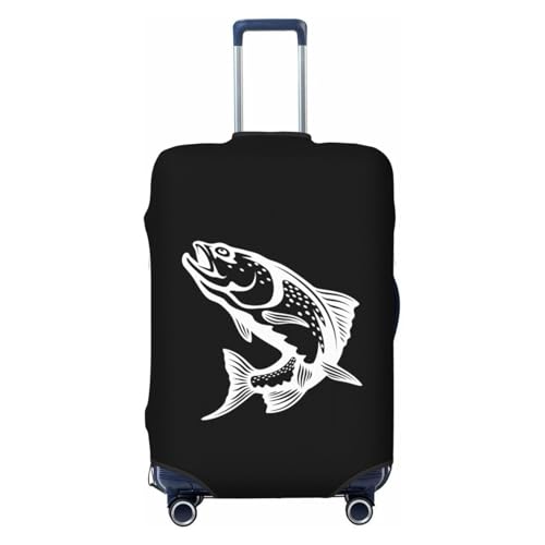 Rainbow Trout Travel Luggage Cover Suitable for 18-32 Inch luggage