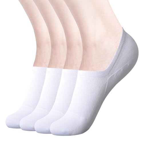 Image of DIBAOLONG Womens No Show Socks Non Slip Flat Boat Line Low Cut Socks (6-12 Packs)