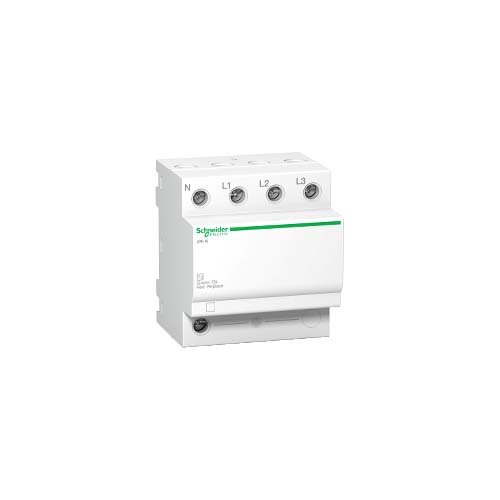 Schneider A9L15693 SPDs IPF 20 KA 3P N Surge Arrester, White