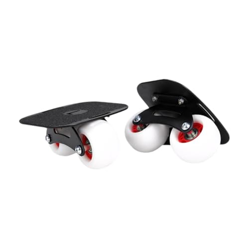 QSTDGVPW 1 Par de Patines de Carretera con Ruedas para Entusiastas del Deporte, Rueda de Arco Blanco