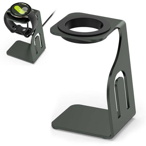 For Samsung Galaxy Watch 8/8 Classic/Ultra 2/Ultra/7/ 6/6 classic/5/5 Pro スマートウォッチ 対応 スタンド ホルダー アルミ合金製 頑丈 充電スタンド アクセサ【YAJOJO】軽量