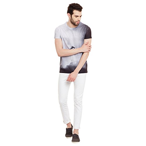 Image of wear your mind Men's Printed Regular Fit T-Shirt