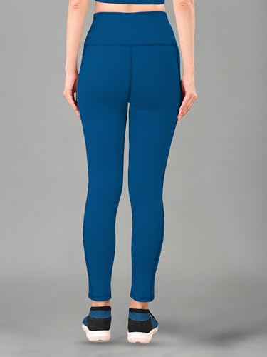 Image of Women High Rise Gym Wear Tights Stretchable Yoga Pants Fitness Leggings Gym Pants Multipurpose Slim Fit Track Pant Workout Active Wear Lower