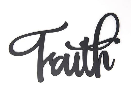 The Acrylic Place Black Wooden Word Script Cutout...