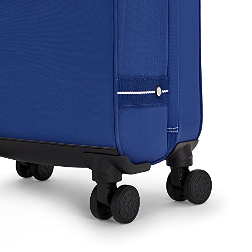 Kipling Spontaneous S Softside Spinner Wheel Luggage, Cabin Sized, Elastic Straps, Admiral Blue Cl, 13''L X 20.75''H X 8.25''D #TOP4
