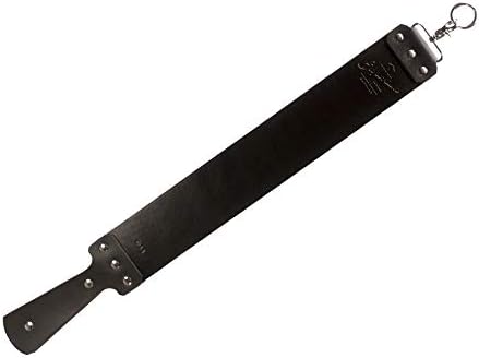 3" Razor Emporium English Bridle & Canvas Straight Razor Strop | Made in USA
