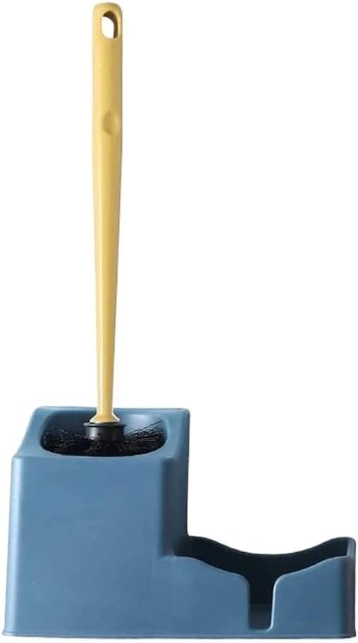 RUVOO Toilet Brush Holder Toilet Bowl Brush Toilet Brush Toilet Brush and Holder with Storage Rack Toilet Brush Set Soft Bristled Toilet Brush Bathroom Brush for Deep Cleaning Toilet Brush and Holder