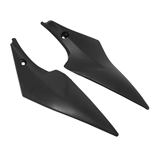 2 Stück Motorrad Tankseitenverkleidung Gastankabdeckung, Schwarz Gastankseitenverkleidung Verkleidung Kompatibel für SUZUKI GSX-R 600 750 2006-2007(Schwarz)