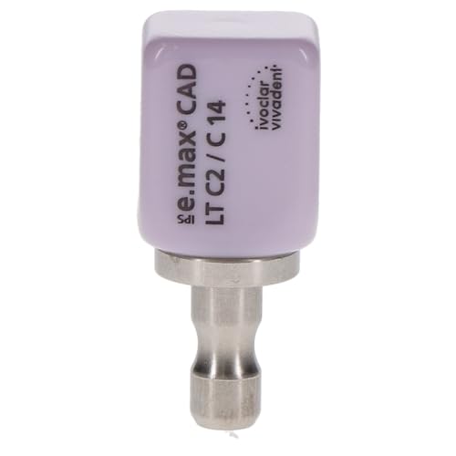 Ivoclar Vivadent 605335 IPS e.max CAD CEREC Blocks InLab LT C2 C14 5/Pk