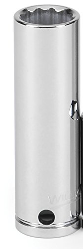 Williams 32430-TH 12-Point Tools at Height 1/2 Drive Deep Socket, 15/16"