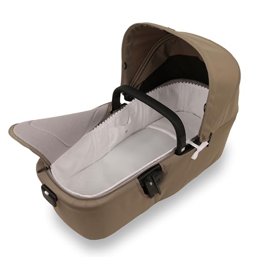 Tititnins© - Funda Capazo Velcro para Joolz AER+ | Permite Llevar el cubrepies del capazo | Cuco Bebé recién Nacido | 100% Algodón | Pique Blanco