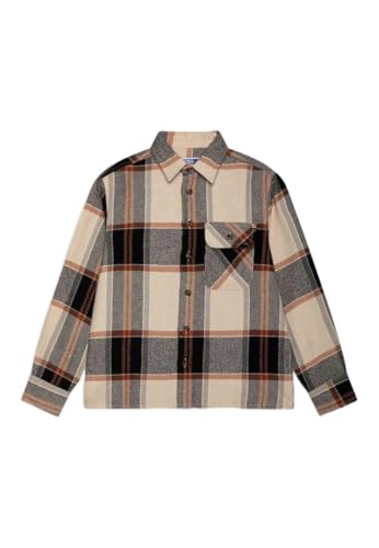 JACK & JONES JUNIOR JJDARREN Flannel Check Overshirt LS JNR...