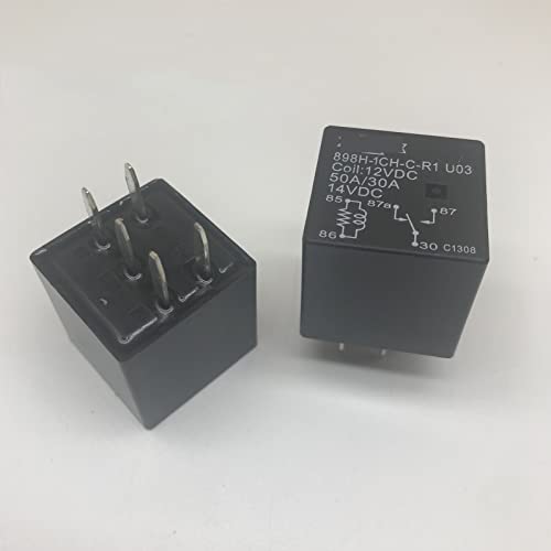 Relais 898H-1CH-C-R1-U03-12VDC commutation 5 broches pour dépannage de climatisation automobile