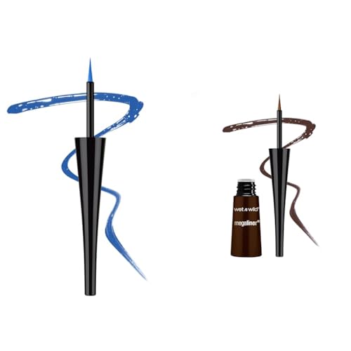 Delineador líquido wet n wild MegaLiner pack 2 miniatura 1