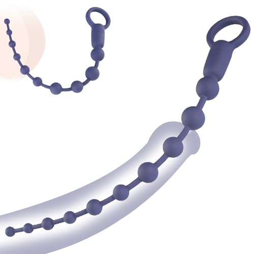 Analvibratoren für Mann & Frau – 3-in-1 Analplug# für Männer mit Vibration, Analkugeln, Analdehner, Anal Vibrator mit 10 Modi, Buttplug, Dildo Lang, Prostata Stimulation, Analspielzeuge