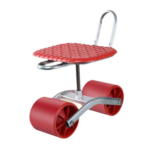 Fenteer Gartenarbeitsplatz, Verstellbarer Rasenwagen mit...